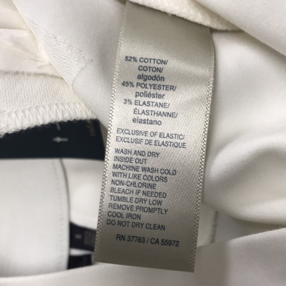 Rafaella Womens Lightweight Satin Twill Ankle pants - Picture 8 of 8